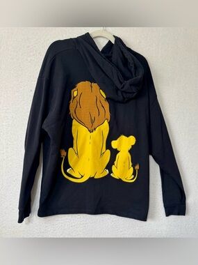 Title:
Disney Lion King embroidered ASOS sweatshirt black  Size US 14 Collab